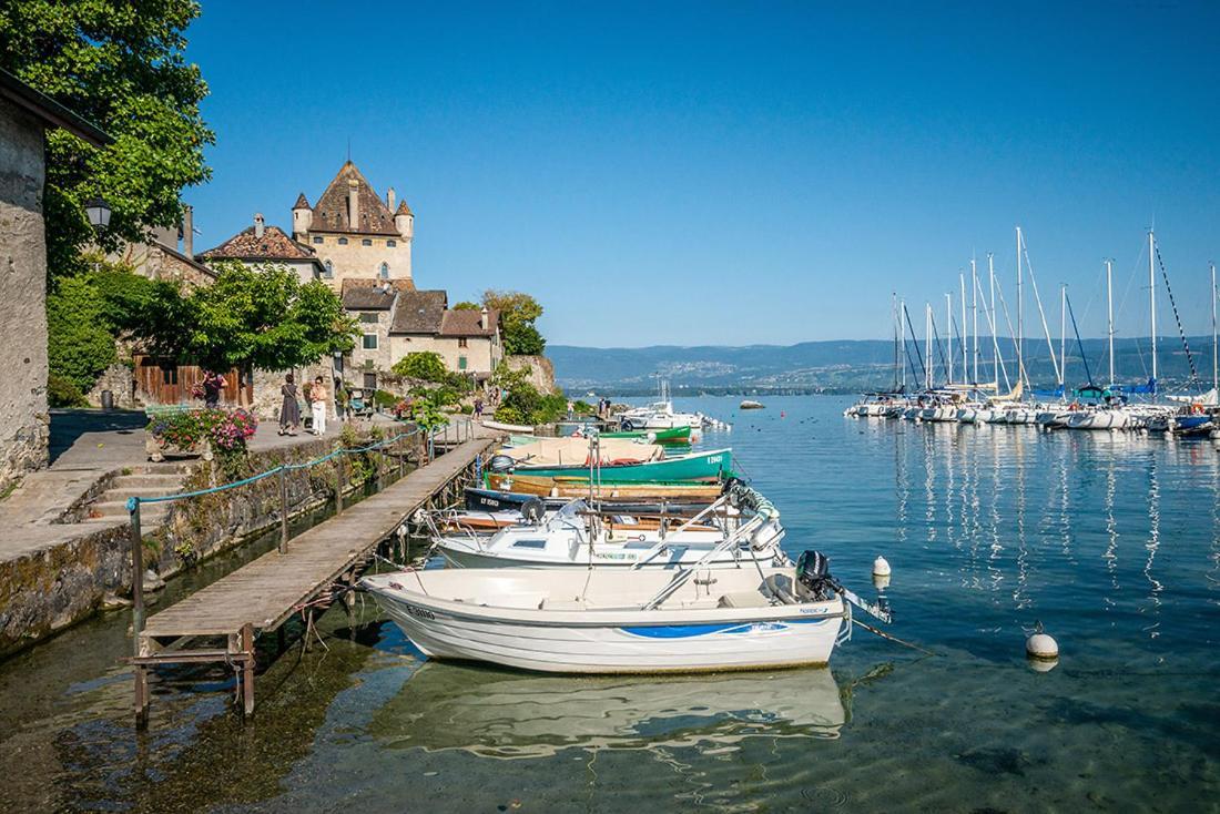 Hotel Le Jules Verne Yvoire Zewnętrze zdjęcie