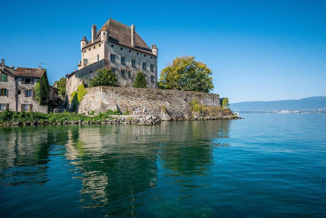 Hotel Le Jules Verne Yvoire Zewnętrze zdjęcie